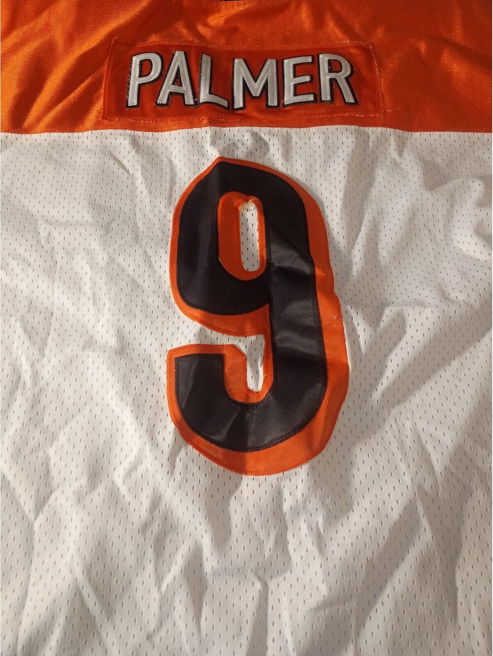 Reebok NFL Cincinnati Bengals Palmer #9 Football Jersey Size